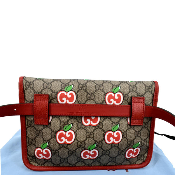 GUCCI Apple Interlocking GG Supreme Canvas Belt Bag Multicolor 625233