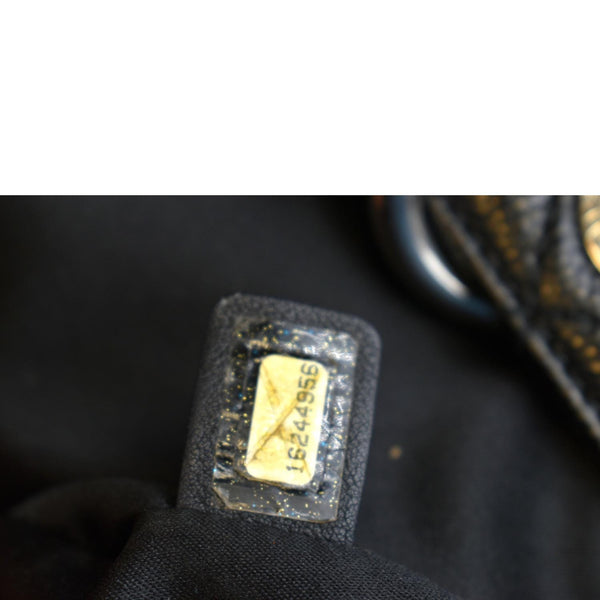 CHANEL Grand Shopping Caviar Leather GST Tote Bag Black