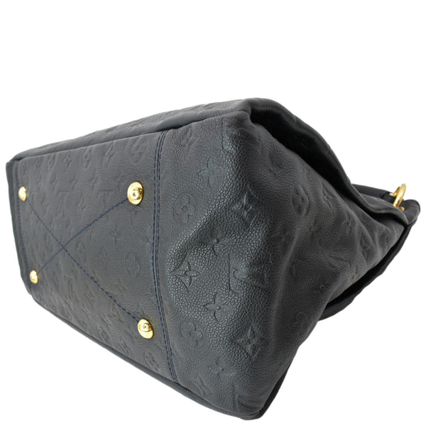 LOUIS VUITTON Artsy MM Empreinte Leather Hobo Bag Black