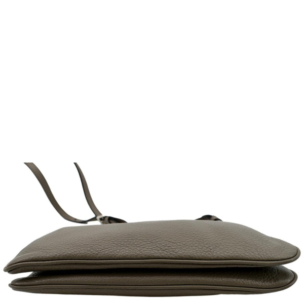 Prada Vitello Phenix Leather Crossbody Bag Beige - Bottom