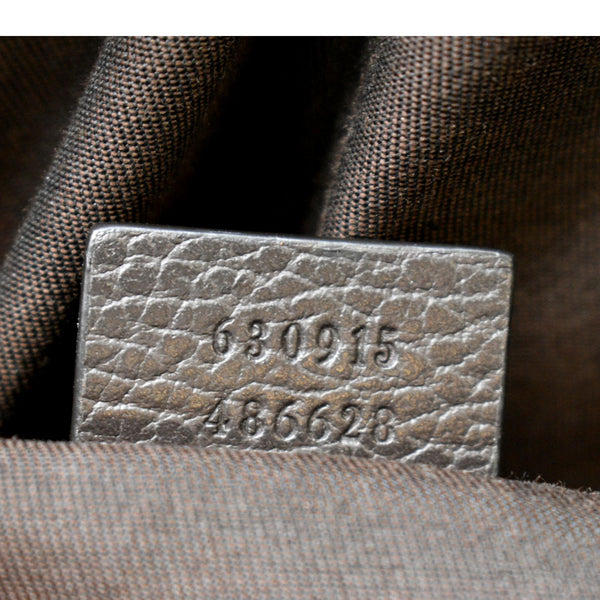 Gucci Waist Pouch GG Canvas Belt Bag in Beige Color - Serial Number