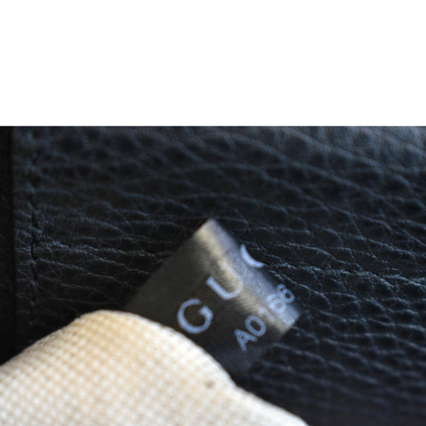 Preloved Gucci Swing Mini Leather Tote Bag Black - DDH