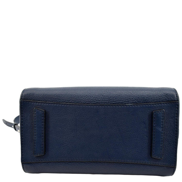 GIVENCHY Antigona Mini Grained Leather Shoulder Bag Blue