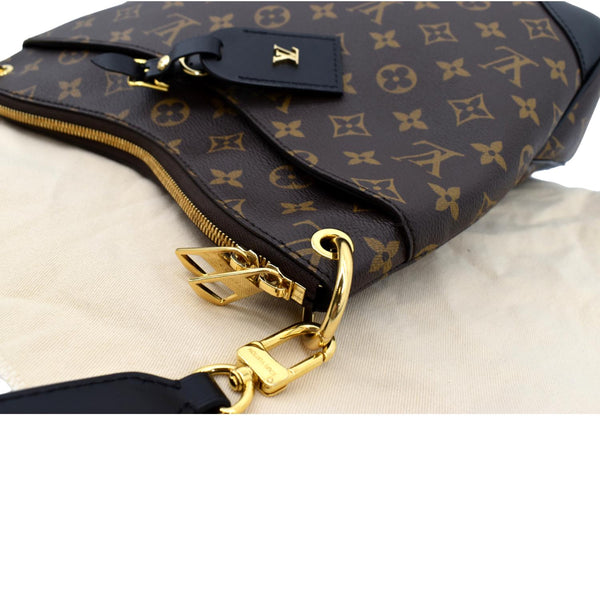 LOUIS VUITTON Odeon NM MM Monogram Canvas Shoulder Bag Brown