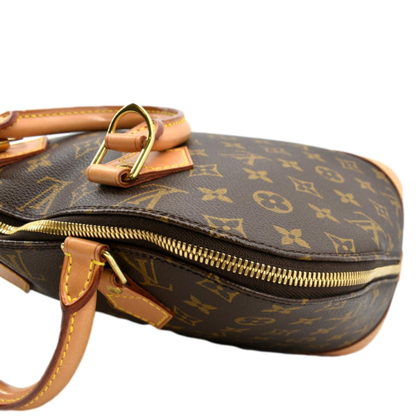 Louis Vuitton Alma PM Monogram Canvas Satchel Bag Brown - Zip