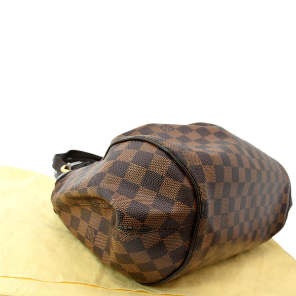 LOUIS VUITTON Sistina GM Damier Ebene Shoulder Bag Brown