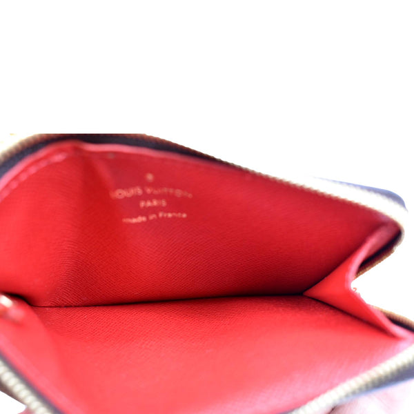 LOUIS VUITTON Recto Verso Damier Ebene Card Holder Brown