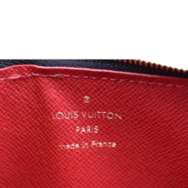 LOUIS VUITTON Recto Verso Damier Ebene Card Holder Brown