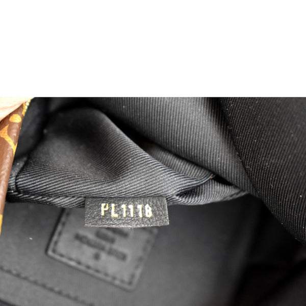 LOUIS VUITTON Palm Springs Mini Monogram Canvas Backpack Brown