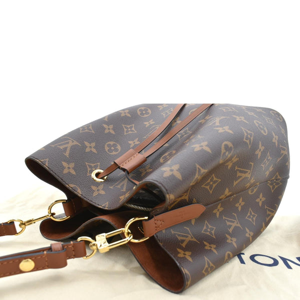 Louis Vuitton NeoNoe Monogram Canvas Crossbody Bag - Left Side