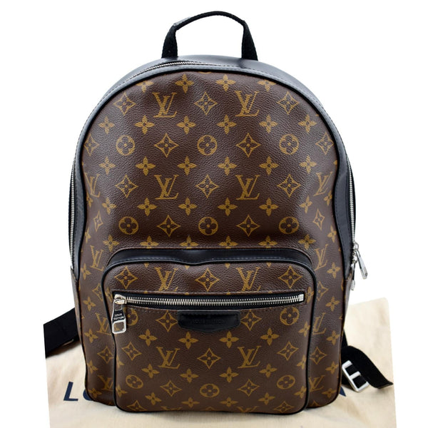 LOUIS VUITTON Josh Monogram Canvas Backpack Bag Brown