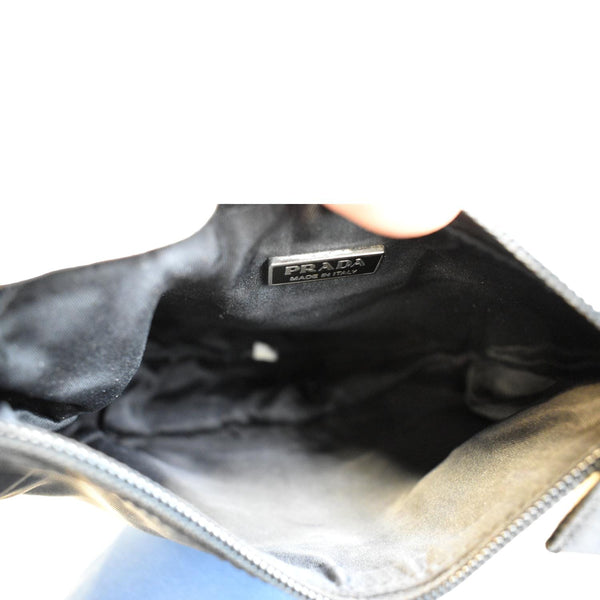 PRADA Tessuto Mini Re-Edition Nylon Shoulder Bag Black