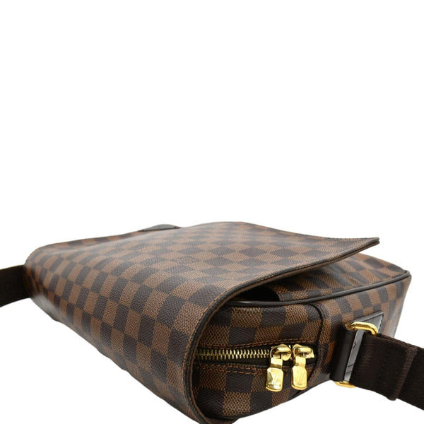 Louis Vuitton Shelton MM Damier Canvas Messenger Bag - Top Left