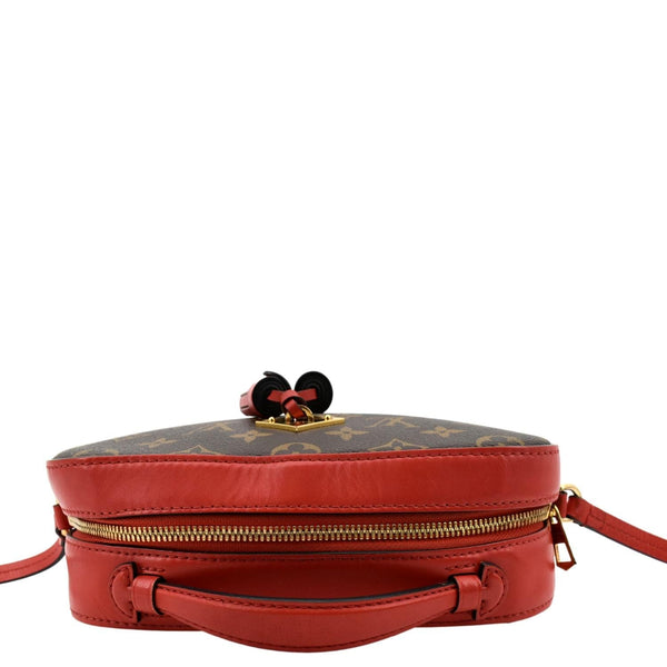 Louis Vuitton Saintonge Monogram Canvas Crossbody Bag - Top