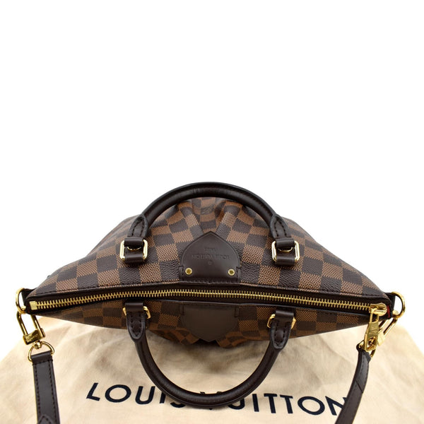 LOUIS VUITTON Siena PM Damier Ebene Shoulder Bag Brown
