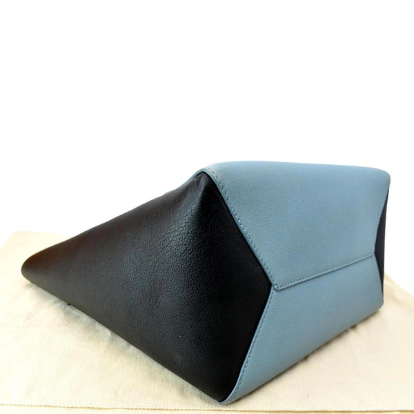 LOUIS VUITTON Lockme Cabas Leather Tote Bag Bicolor