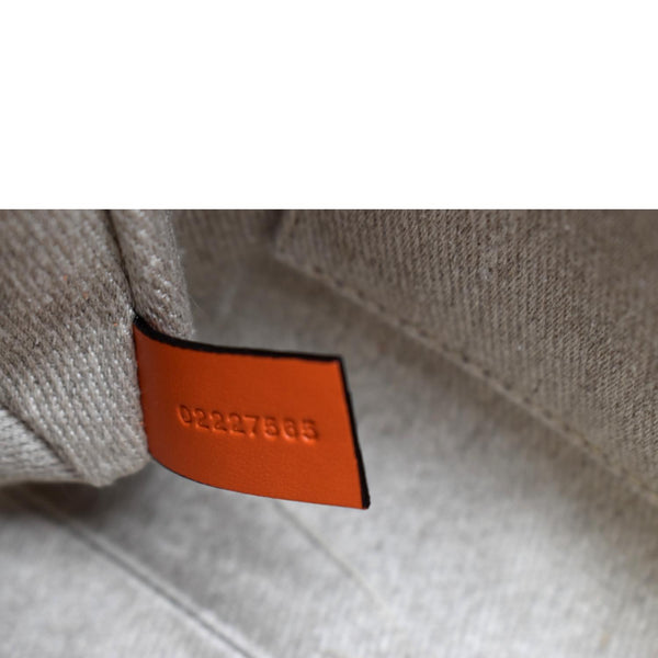 Chloe Woody Logo Small Suede Tote Shoulder Bag Orange - Stamp