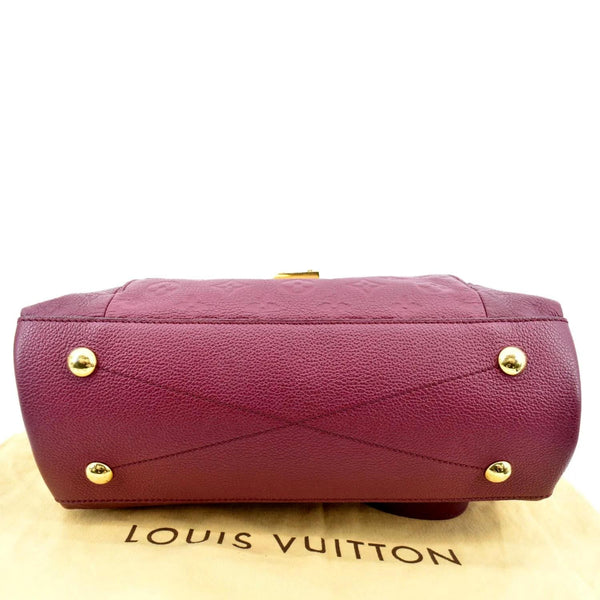 LOUIS VUITTON Metis Hobo Monogram Empreinte Shoulder Bag Maroon