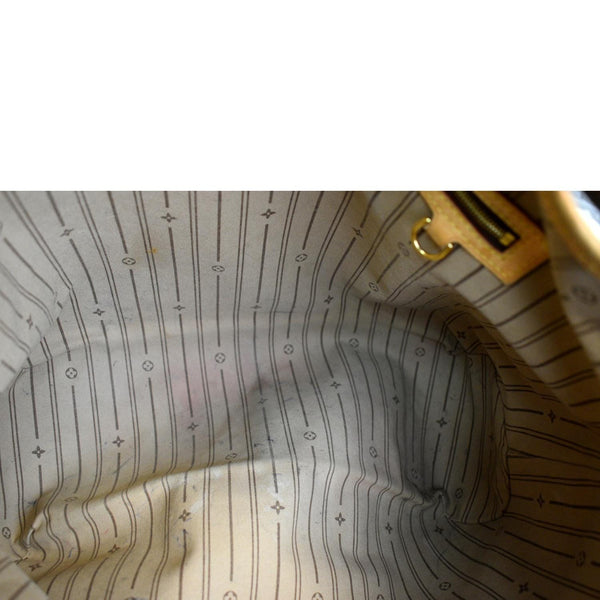 LOUIS VUITTON Delightful MM Monogram Canvas Hobo Bag Brown