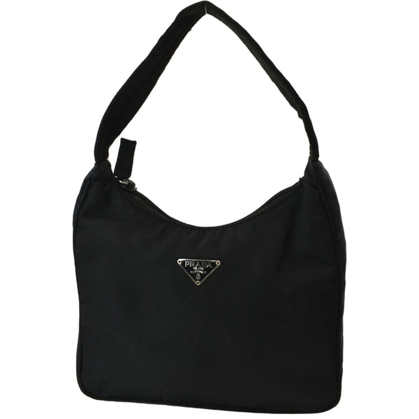 PRADA Tessuto Mini Re-Edition Nylon Shoulder Bag Black