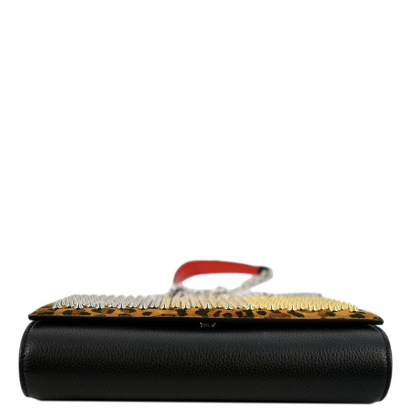 Christian Louboutin Paloma Leopard Print Crossbody Bag - Bottom