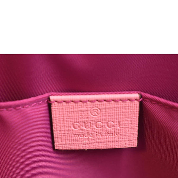 Gucci Kids Strawberry GG Supreme Canvas Tote Bag Beige - Made In Italy