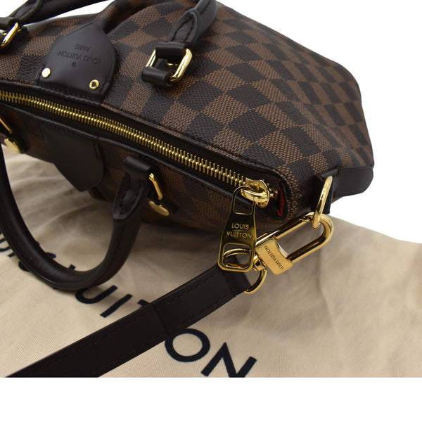 LOUIS VUITTON Siena PM Damier Ebene Shoulder Bag Brown