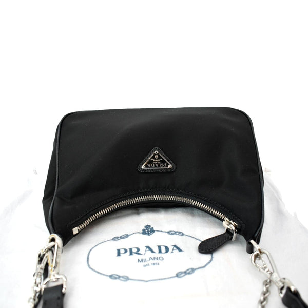 PRADA Re-Edition 2005 Nylon Shoulder Bag Black