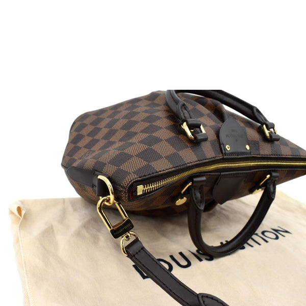 LOUIS VUITTON Siena PM Damier Ebene Shoulder Bag Brown