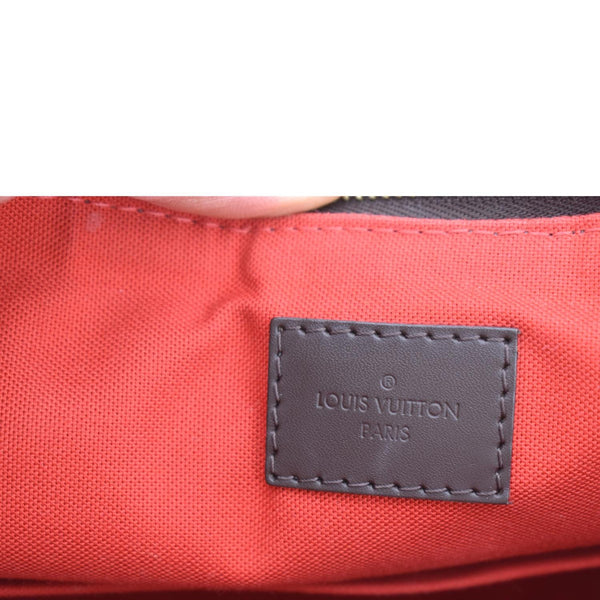 LOUIS VUITTON Siena PM Damier Ebene Shoulder Bag Brown