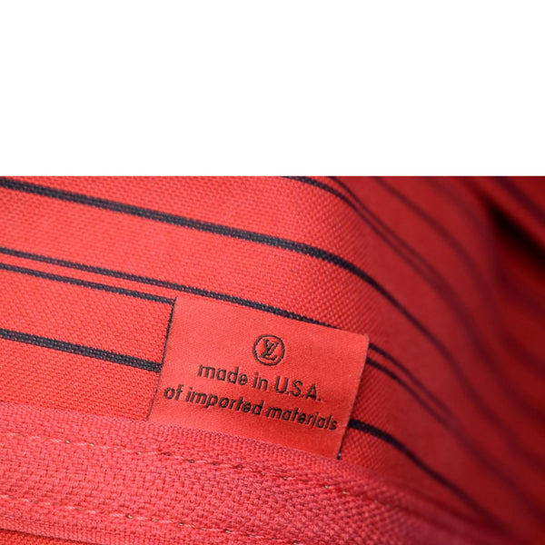 Louis Vuitton Neverfull MM Damier Ebene Tote Bag Brown Made In USA