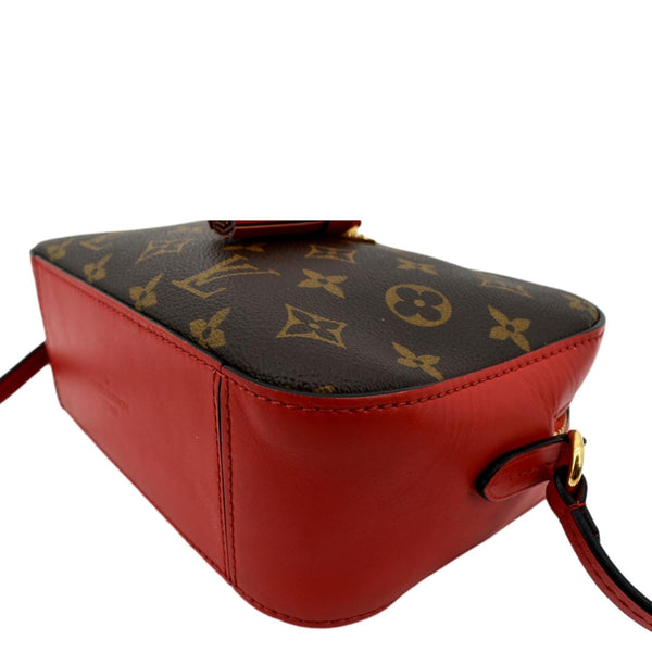 Louis Vuitton Saintonge Monogram Canvas Crossbody Bag - Bottom Right
