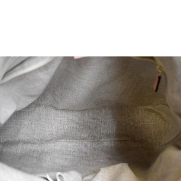 GUCCI Large Bree GG Canvas Hobo Bag Pink 449244