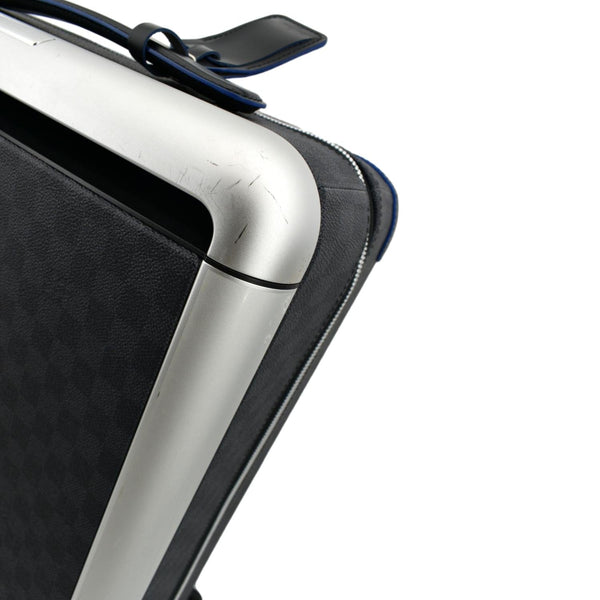 Louis Vuitton Horizon 55 Damier Graphite Rolling Suitcase Top Right Side