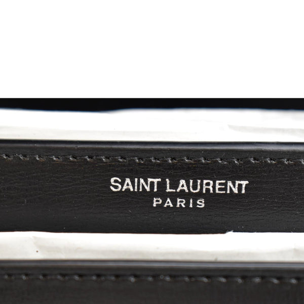 Yves Saint Laurent Sunset Calfskin Leather Shoulder Bag - Stamp