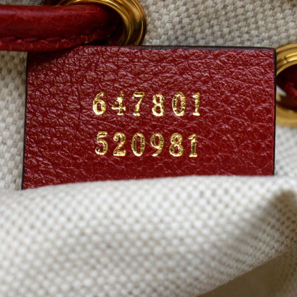 GUCCI Doraemon x Candy Mini GG Supreme Monogram Bucket Bag Beige 647801