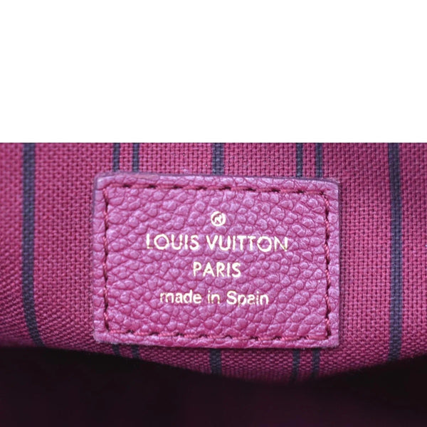 LOUIS VUITTON Metis Hobo Monogram Empreinte Shoulder Bag Maroon