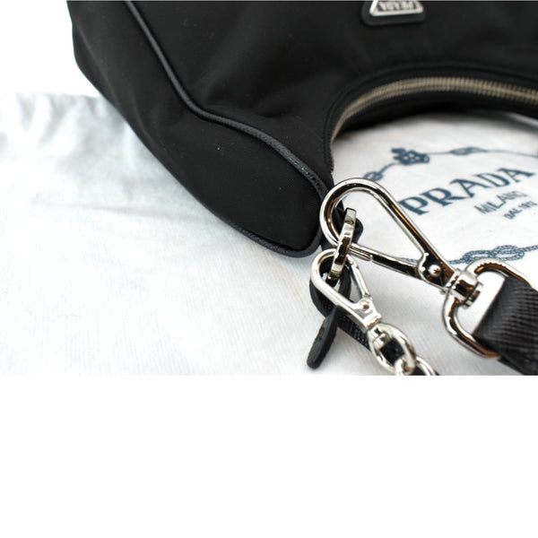 PRADA Re-Edition 2005 Nylon Shoulder Bag Black