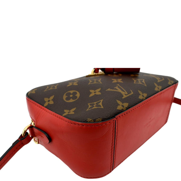 Louis Vuitton Saintonge Monogram Canvas Crossbody Bag - Bottom Left