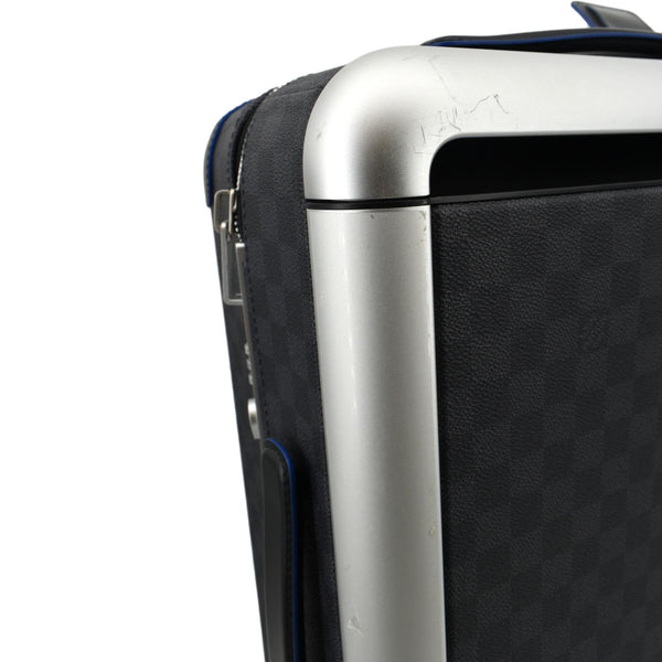 Louis Vuitton Horizon 55 Damier Graphite Rolling Suitcase - Top Left Side