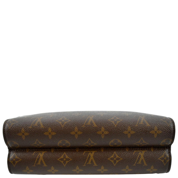 LOUIS VUITTON Victoire Monogram Canvas Crossbody Bag Black