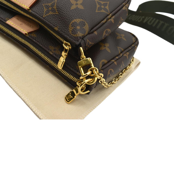 Louis Vuitton Multi Pochette Accessoires Monogram Bag - Left Side
