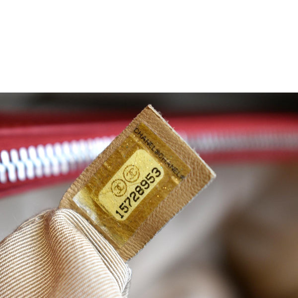 CHANEL Timeless CC Soft Quilted Caviar Leather Shopping Tote Bag Red