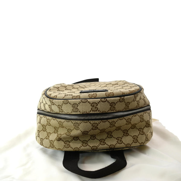GUCCI GG Monogram Canvas Travel Backpack Bag Beige 449906