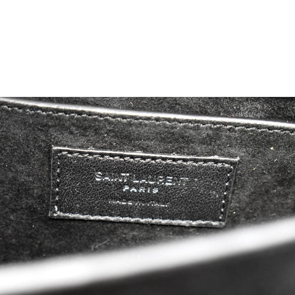 Yves Saint Laurent Sunset Calfskin Leather Shoulder Bag - Tag