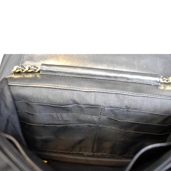 Chanel Timeless WOC Caviar Leather Wallet Shoulder Bag - Open