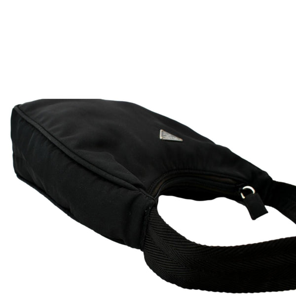 PRADA Tessuto Mini Re-Edition Nylon Shoulder Bag Black