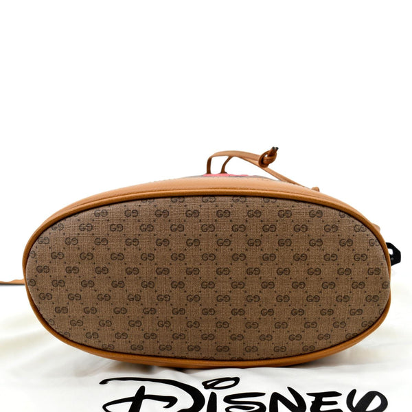 Gucci X Disney Mini Vintage GG Supreme Monogram Bag - Bottom