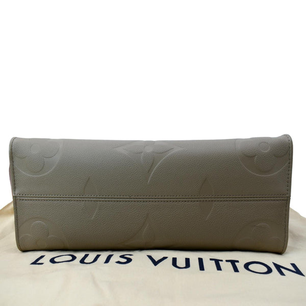 LOUIS VUITTON Onthego MM Monogram Empreinte Shoulder Bag Tourterelle - Hot Deals