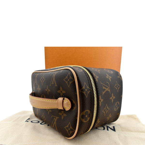 Louis Vuitton Nice Mini Monogram Canvas Toiletry Pouch - Side